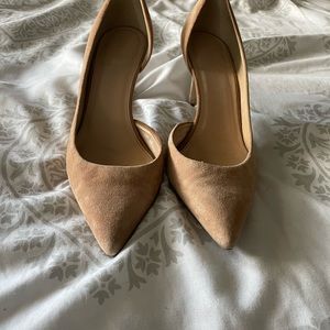 J Crew suede pumps size 9